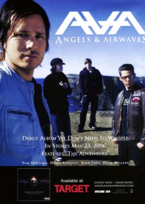 Angels poster with hanger