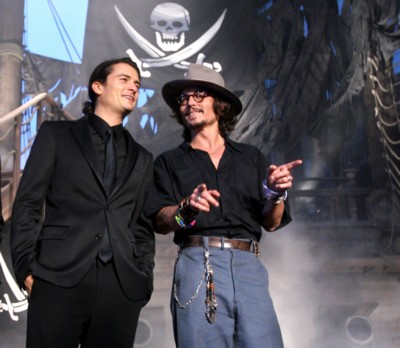 Johnny Depp & Orlando Bloom Mouse Pad G209673