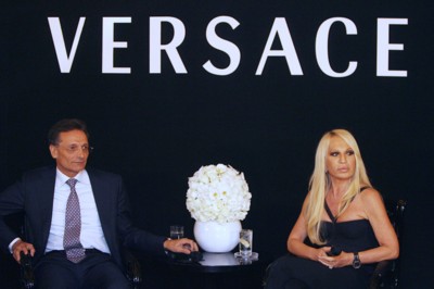 Donatella Versace tote bag