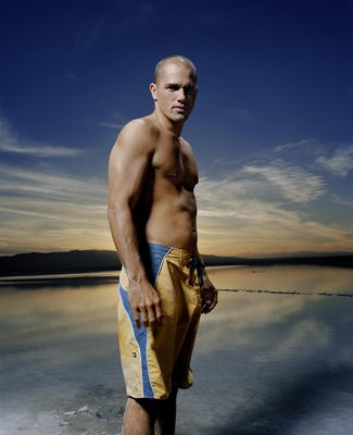 Kelly Slater poster with hanger