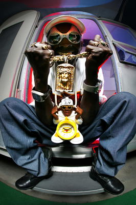 Flavor Flav poster with hanger