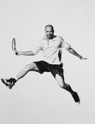 Andre Agassi canvas poster