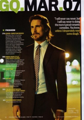 Christian Bale Poster G228543