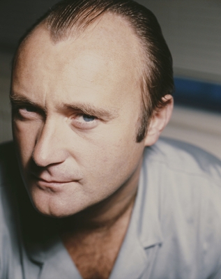 Phil Collins poster with hanger