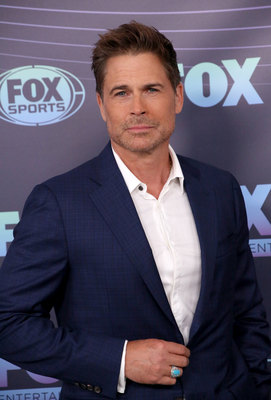 Rob Lowe poster with hanger