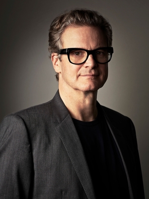 Colin Firth wooden framed poster