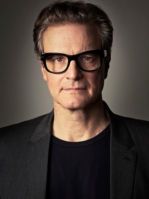 Colin Firth poster with hanger