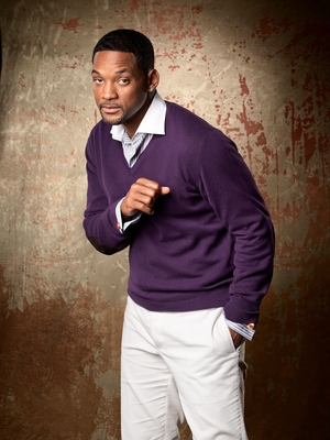 Will Smith poster with hanger