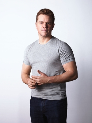 Matt Damon Longsleeve T-shirt