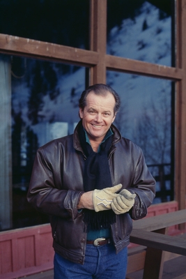 Jack Nicholson poster with hanger