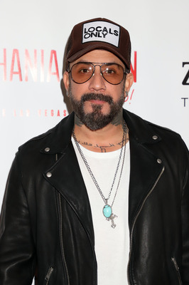 Aj Mclean poster with hanger