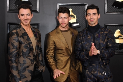 Jonas Brothers tote bag