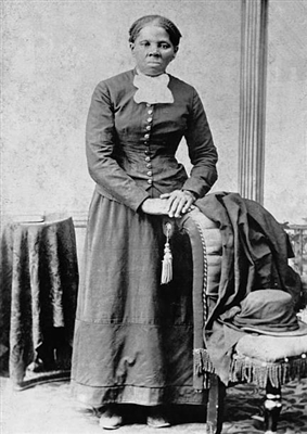Harriet Tubman poster with hanger