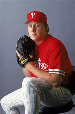 Curt Schilling poster with hanger