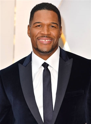 Michael Strahan poster with hanger