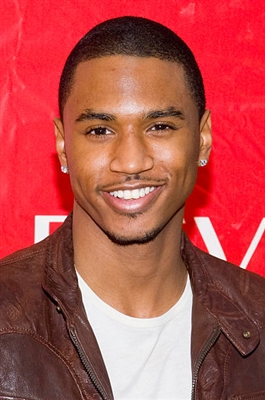 Trey Songz poster with hanger