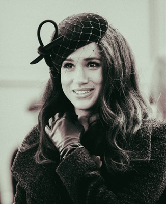 Meghan Markle poster with hanger