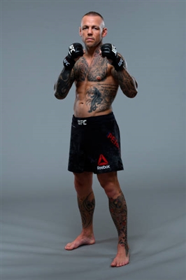 Ross Pearson poster with hanger