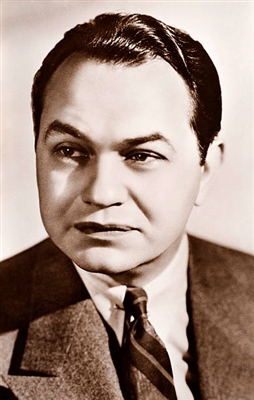 Edward G. Robinson poster with hanger