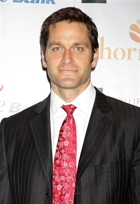 Peter Hermann poster with hanger