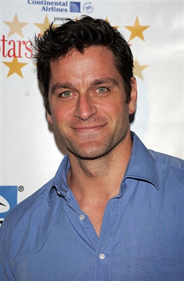 Peter Hermann poster with hanger