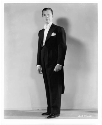 Dick Powell poster with hanger
