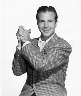 Dick Powell poster with hanger