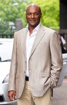 Colin Salmon poster with hanger