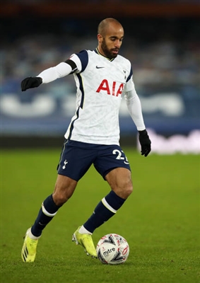 Lucas Moura poster with hanger
