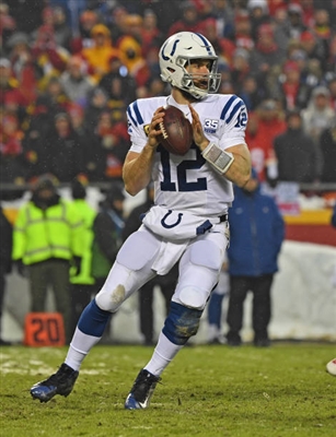 Andrew Luck canvas poster