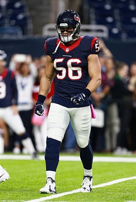 Brian Cushing poster with hanger