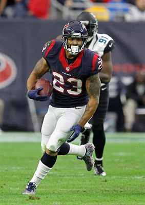Arian Foster poster with hanger
