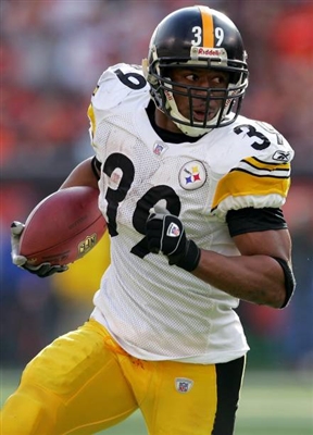 Willie Parker poster with hanger