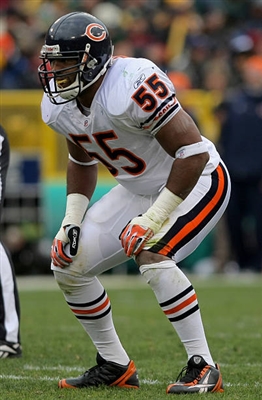 Lance Briggs poster with hanger