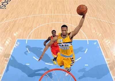 Anthony Randolph poster with hanger