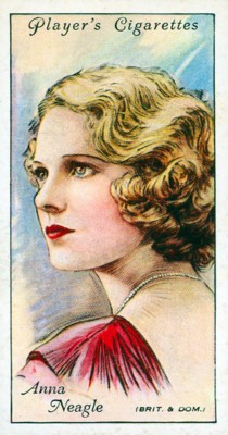 Anna Neagle poster with hanger