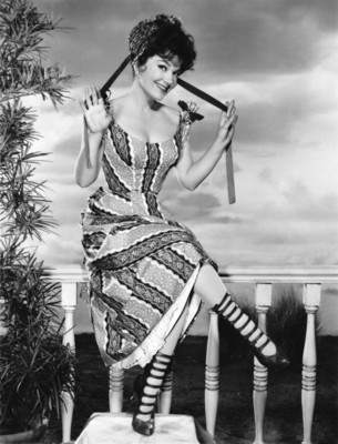 Anne Baxter poster with hanger