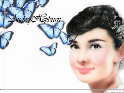 Audrey Hepburn Stickers G300579