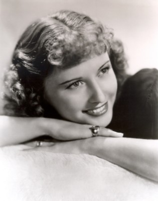 Barbara Stanwyck canvas poster
