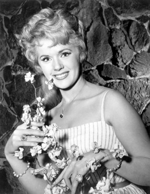Connie Stevens poster with hanger