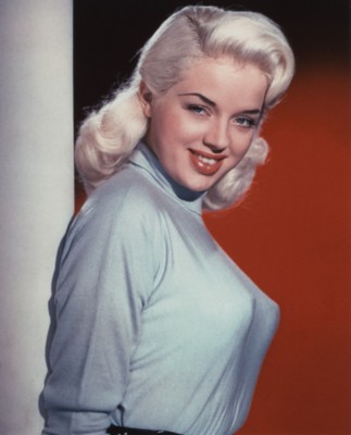 Diana Dors poster with hanger