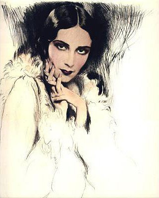 Dolores Del Rio canvas poster