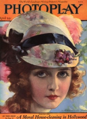 Dorothy Gish poster with hanger