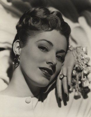 Eleanor Parker poster with hanger