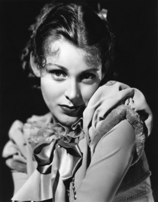Frances Dee poster with hanger