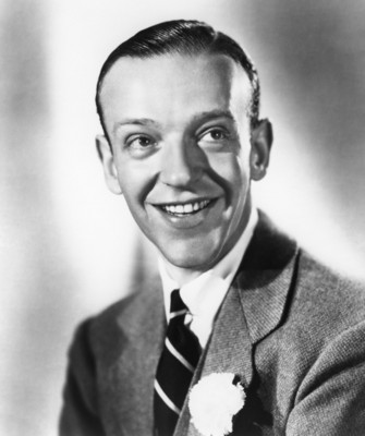 Fred Astaire poster with hanger