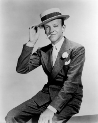 Fred Astaire wood print