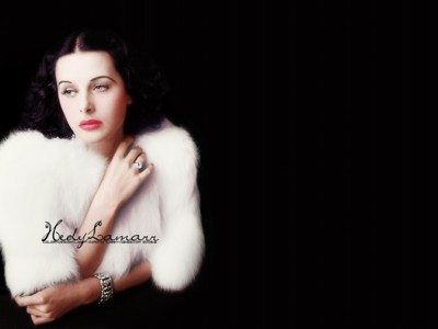 Hedy Lamarr canvas poster