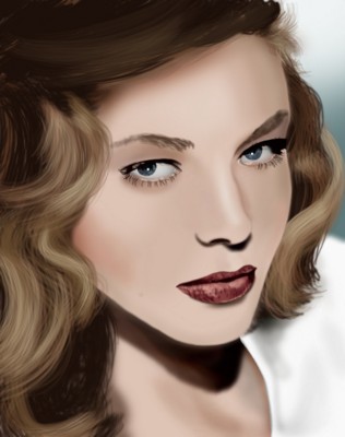Lauren Bacall mouse pad