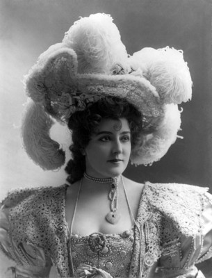 Lillian Russell canvas poster